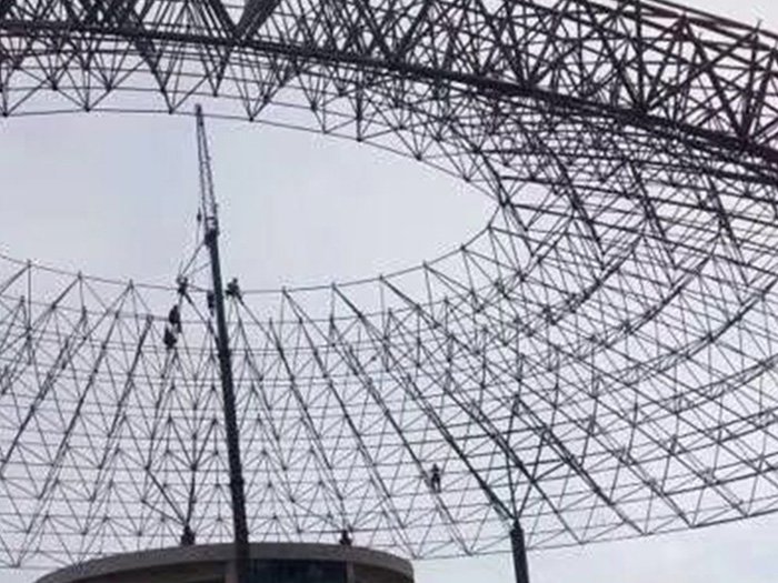 奎屯篮球馆球形网架厂家价格